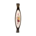 thumbnail image 1 of Flower Pattern Ceramic Bronze DIY Door Handles Cabinet Cupboard Drawer Knobs Pull 4#, 1 of 3