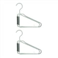 thumbnail image 3 of 16 Perchas Plegables, Perchas Plegables de Plástico, Perchas de Ropa Plegables Portátiles, Perchas de Viaje Plegables (Verde), 3 of 3
