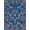 Blue, Pattern 4, variant on ODIKA Jungle Wildlife Border Dinosaur Moth Tiger Rig Whimsical Print Refined for Bedroom, Bedside, Nursery, Pet Friendly & Kids Safe