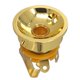 thumbnail image 5 of Tomas eléctricas para guitarra Jack Plate Holder Chrome Plated Empotrable Jack (Oro), 5 of 6