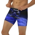 thumbnail image 3 of Cauagu Steel Skull Print Men's Boxer Briefs, Funny & Cute Underwear Elastic Waistband Briefs Ideal Gift for Men,1-Pack, 3 of 7