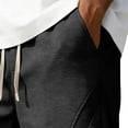 thumbnail image 5 of Admvng Men's Shorts Casual Lightweight Big & Tall Drawstring Elastic Waist Gym Shorts with Pockets, 5 of 6