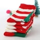 thumbnail image 5 of Calcetines navideños Hotiary de 5 pares, calcetines cálidos con estampado navideño para niños pequeños, regalo de Navidad, calcetines para niños y niñas de 1 a 12 años., 5 of 5