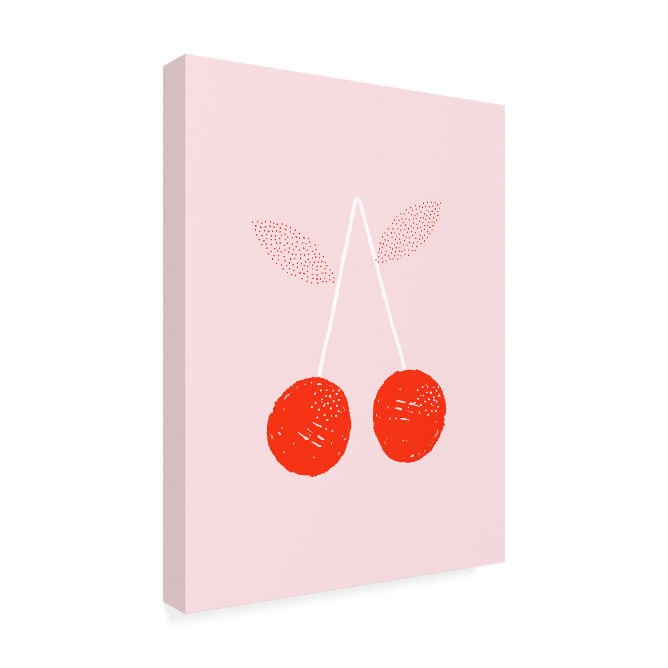 Trademark Fine Art Aislinn Simmonds  Cherries Canvas Wall Art