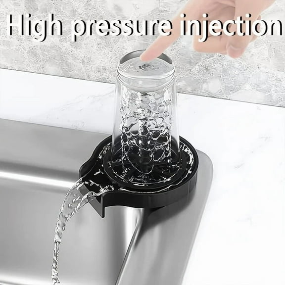 Sink Cup Rinser – High Pressure Glass Washer For Home Bar Kitchen Usa
