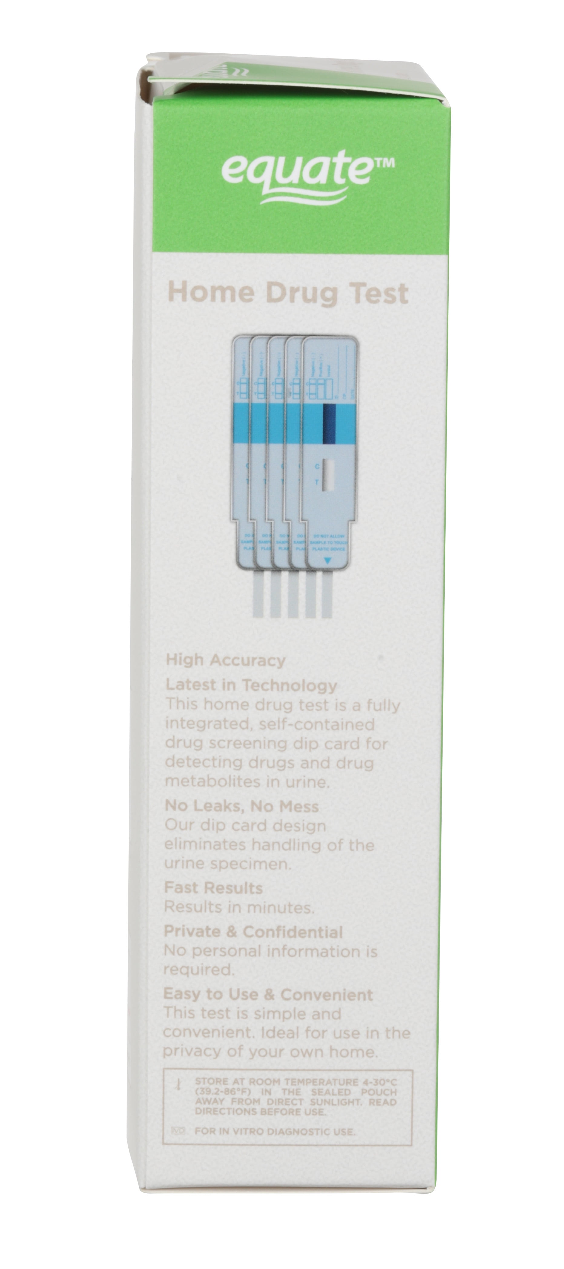 Equate Marijuana (THC) Home Drug Test, 5 Tests