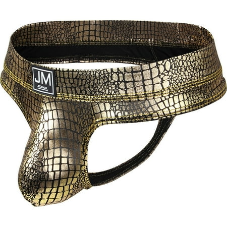 

DORKASM Mens Thong Underwear Pack Soft Comfortable Boxer Briefs Cotton Briefs for Men Gold XL
