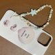thumbnail image 2 of Secure Beaded Phone Chain with 3D Blue Sea Stars Charm Easy Carry Plastic Lanyard For Universal Smartphone Models, 2 of 4