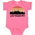 thumbnail image 3 of Inktastic Las Vegas Nevada Skyline Retro Boys or Girls Baby Bodysuit, 3 of 5