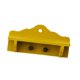 thumbnail image 4 of Mini perchero de madera para ropa, modelo de simulación de muebles, juguetes para jugar a la imaginación amarillo, 4 of 7