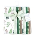 thumbnail image 2 of Hudson Baby Flannel Burp Cloth 12pk, Jungle, One Size, 2 of 3
