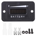 thumbnail image 3 of Qiilu Indicador de medidor de indicador de batería digital 12V/24V/36V/48V LED para carro(BI003-36V) club car,bateria 24 volts,indicador de bateria 48v para Golf Ecomeon no, 3 of 4