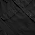thumbnail image 6 of Youthup Men's Quick-Dry Long Sleeve Button-Down Shirt - Moisture Wicking Outdoor Hiking Fishing Shirt with Multiple Pockets, 6 of 8