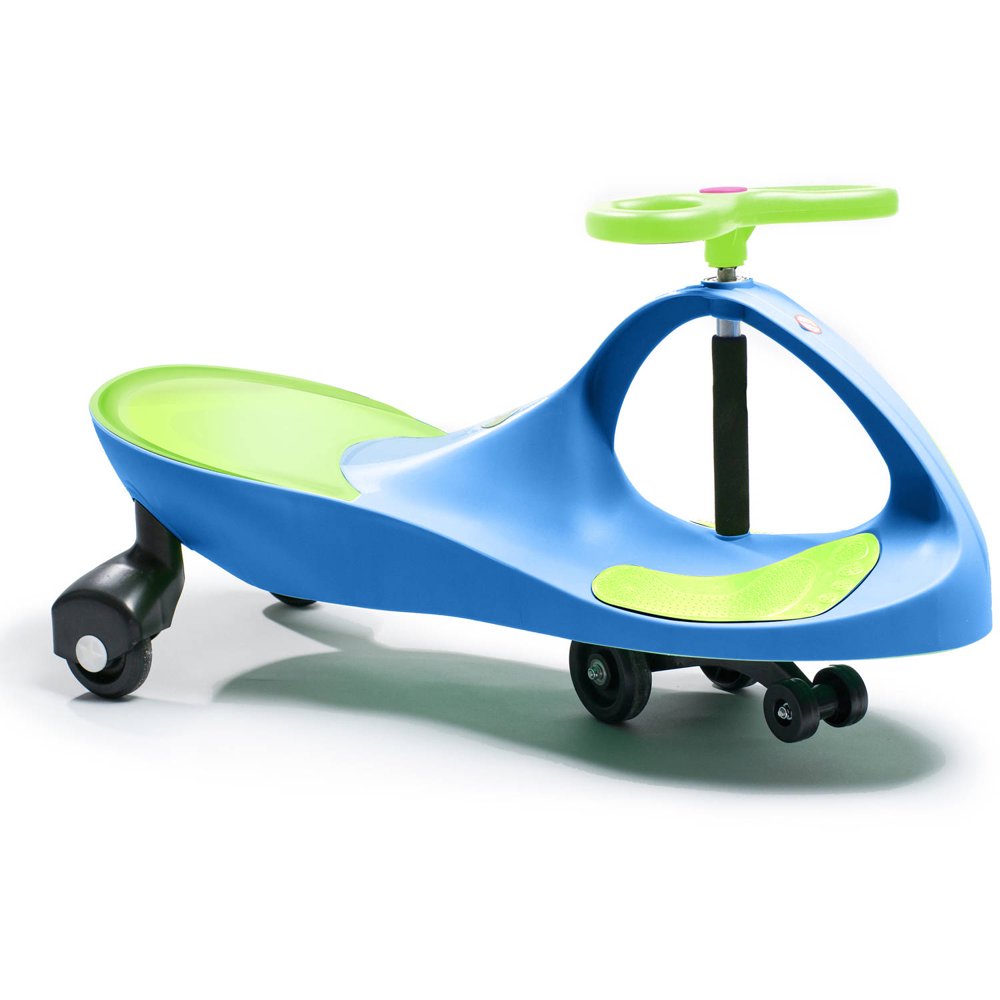 Swing Car, Blue and Green