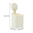 thumbnail image 2 of 2pcs Suction Cup Shower Shelf Shower Basket No-drilling Wall Bucket Toothbrush Organizer, 2 of 9