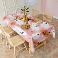 thumbnail image 3 of Halloween Ghosts and Pumpkins Rectangle Tablecloth 60"x120",Waterproof Polyester Rectangle Table Cloth, Wipeable Spillproof Polyester Tablecloth for Dining, Camping, Indoor and Outdoor, 3 of 6