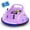 Purple, variant on CIPACHO 12V Electric Ride On Car with Remote Control and Flashing LED Lights, Kids Bumper Car, Baby Bumper Cars for Toddlers 3-8, Navy