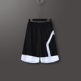 thumbnail image 3 of Men's Basketball Shorts With Pockets, Mesh Running Sports Shorts Breathable/Moisture Wicking white—4XL, 3 of 5