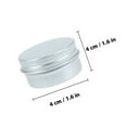 thumbnail image 2 of unbranded 20Ud Vacío De Aluminio Para Cosméticos Con Tapa Para Almacenamiento Seguro En Viaje, 2 of 8