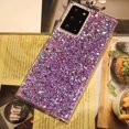 thumbnail image 4 of Galaxy Note 20 Ultra 5G Glitter Case, Sparkle Bling Shiny Slim Soft Reflective Clear TPU Rubber Bumper Girl Women Protective Case for Samsung Galaxy Note 20 Ultra 6.9 inch 2020 (Purple), 4 of 8