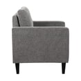 thumbnail image 7 of Lumisource Wendy Accent Chair With Black Wood Finish CHR-WENDYAC BKGY, 7 of 7