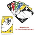 thumbnail image 4 of UNO Remix Card Game for Kids, Adults & Family Night with Customizable Options & Write-On Cards, 4 of 7