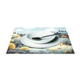thumbnail image 3 of Ryvnso Placemats Set of 4 Cute Landscape Dining Mats Heat-Resistant Non-Slip Washable Table Mat, 3 of 8