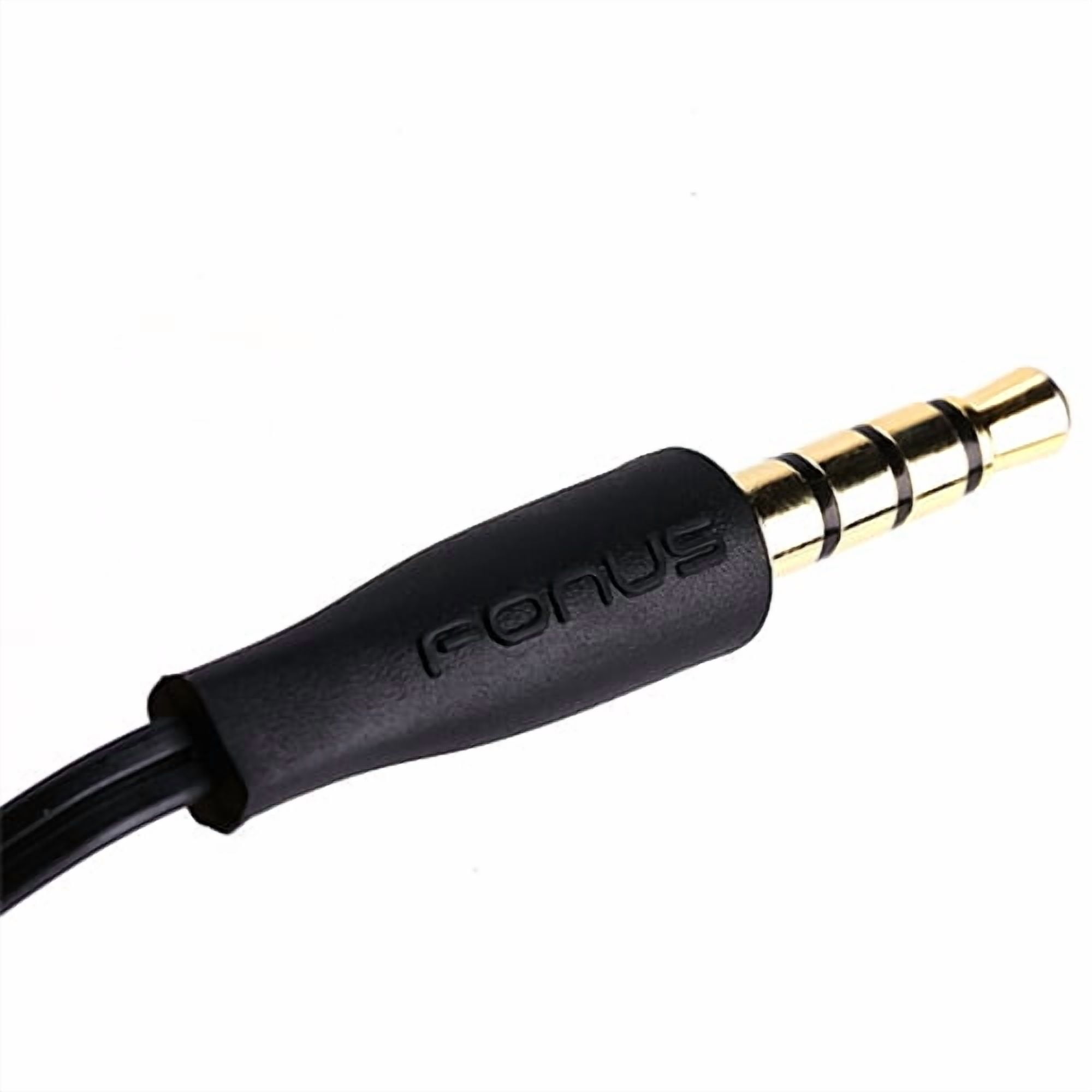 Retractable Mono Earphone for Motorola Moto Tab G62/Tab G70 - Headphone 3.5mm w Mic Headset Handsfree Earbud Earpiece Microphone