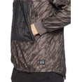 thumbnail image 4 of Under Armour Mens Camo-print Windbreaker Jacket, Green, Large, 4 of 5