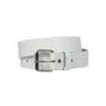 thumbnail image 2 of 1 1/2" Standard Snap on Removable Roller Buckle Plain Solid Leather Belt, 2 of 4