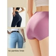 thumbnail image 5 of Buankoxy 6 Pack Seamless Underwear for Women High Waisted Panties Ladies Briefs, Size 5, 5 of 6