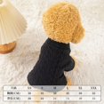 thumbnail image 1 of Autumn And Winter New Pet Sweaters Cat Clothes Puppy Teddy Bomei Fadou Dog Sweaters ShopWise Round, 1 of 8