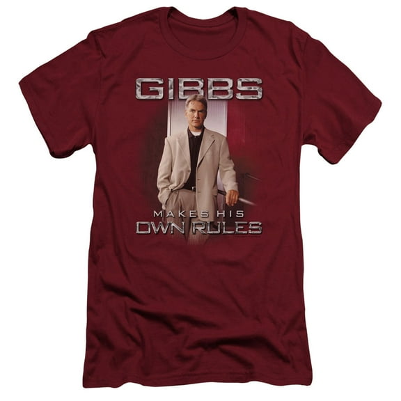 Ncis Rule Maker Adult 30/1 T-Shirt Cardinal
