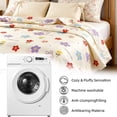 thumbnail image 4 of Ohufall Cooling Comforter Lightweight Comforter Cotton Comforter Thin Summer Bedding Washable Bed Quilt Insert Premium Gift Set For Home Use, 4 of 5