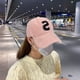 thumbnail image 5 of Gorra de béisbol de lana de cordero ajustable, gorra de béisbol de vellón de peluche, gorra de invierno con agujero para cola de caballo para mujeres, hombres y viajes al aire libre, 5 of 5