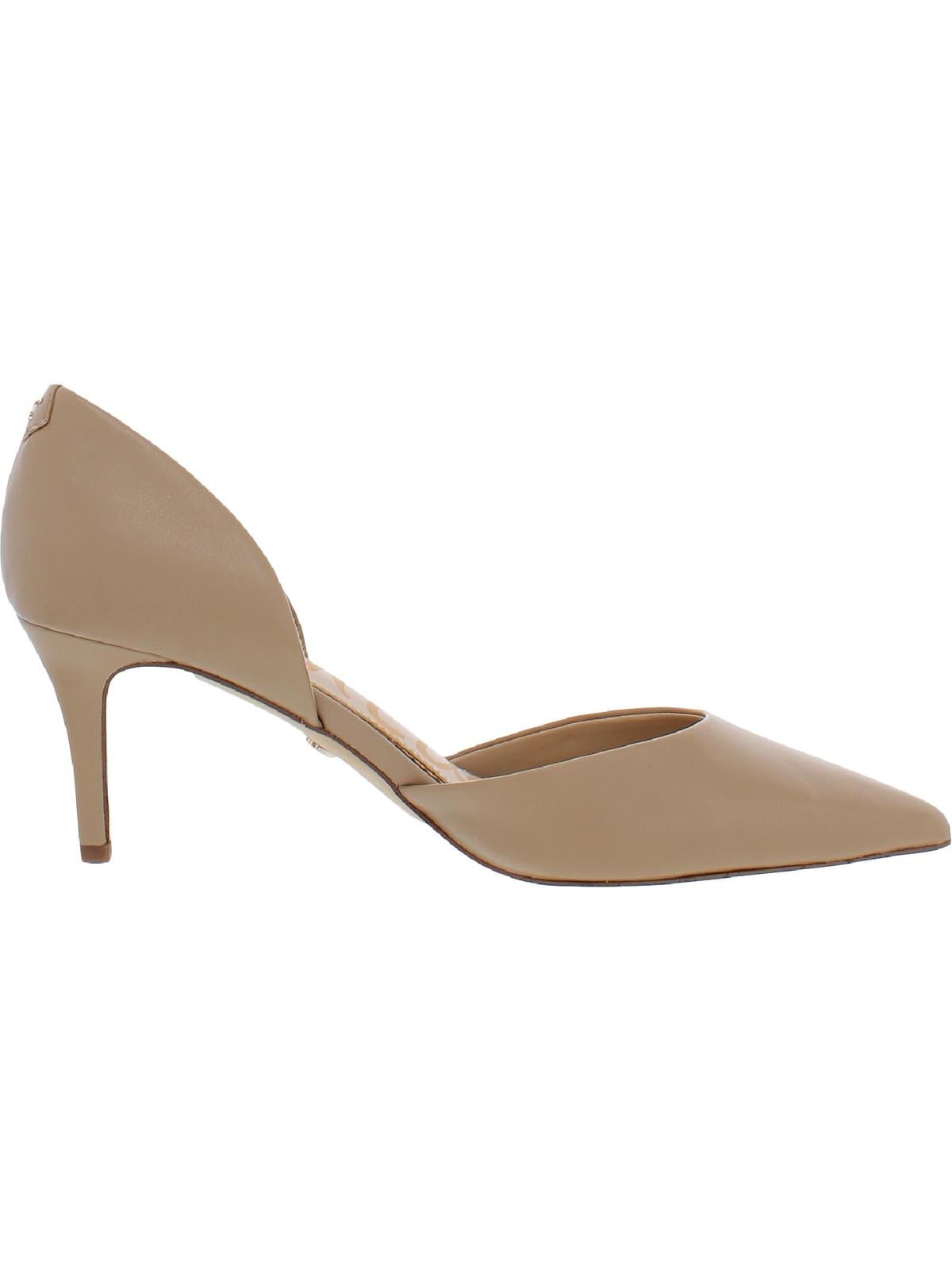 Sam Edelman Womens Jaina Leather Stiletto D Orsay Heels Walmart