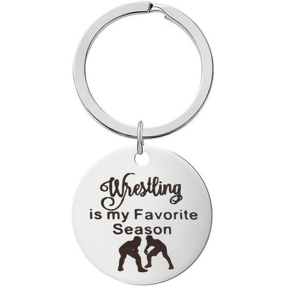 Wrestling Gifts for Son Grandson Birthday Christmas Gifts for Wrestlers Wrestling Keychain Gifts for Friend Nephew Wrestling Fan Gifts for Men Sport Gifts for Wrestling Lover Daughter Niece