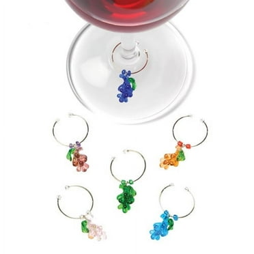 TRUE Vinifera™: Glass Grape Wine Charms