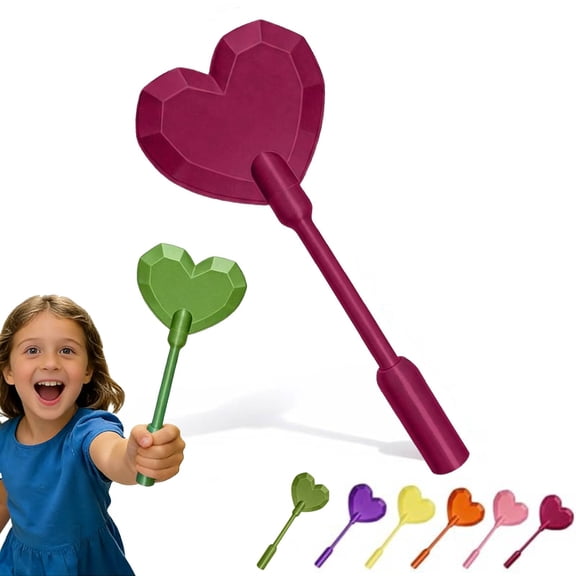 Credit Card Wand, 3D Printed Credit Card Magic Wand, Star Wands Contactless Payment Card Holder for Card Payment(Hot Pink)