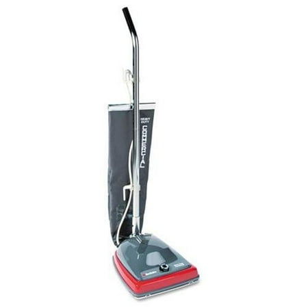 - Eureka Sanitaire Light Weight Commercial Upright Vacuum Cleaner - 600 W Motor - 5 A - 4.50 Gal - Bagged - Red (SC679J)