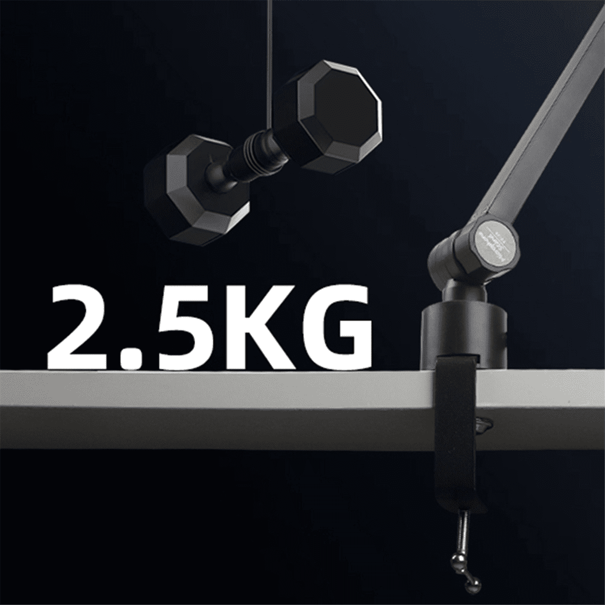 Foldable Microphone Holder Suspension Boom Scissor Arm Stand Holder with Mic Clip Table Mounting Clamp,1 x microphone boom stand 1 x desktop base 1 x microphone clip 1 x nut 5 x Nylon buckle,Black