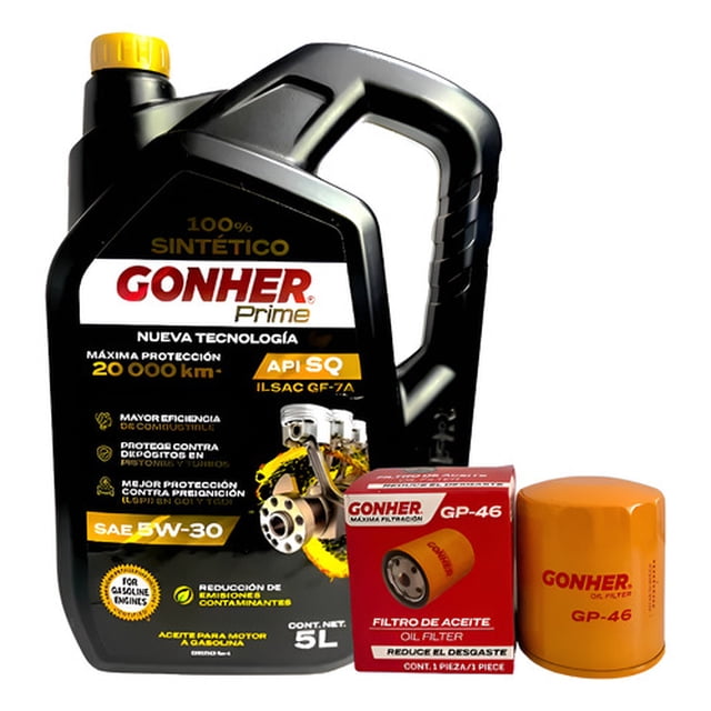 Kit Cambio Aceite Chevrolet Cavalier 1997-2002 L4 2.4 L