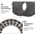 thumbnail image 3 of 2 Ensembles de Roulements de Poussée en Acier au Carbone Haute Charge Roulements Plats Axiaux, 3 of 9