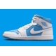 thumbnail image 1 of N I-K-E A i r-Jor-dan 1 Mid Legend Blue White FZ2142-114 Men's Shoes NEW Sneakers UNC, 1 of 6