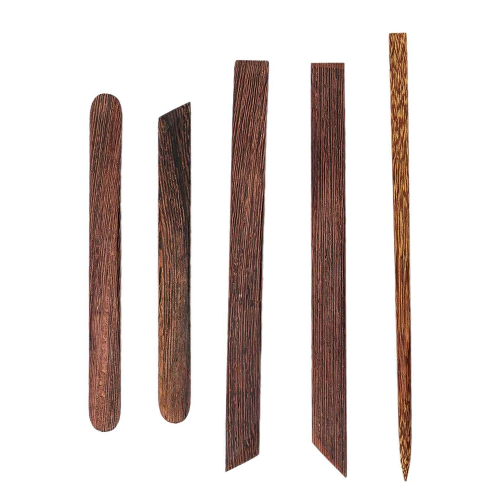Tachiuwa 5 Pieces Clay Sculpting Tools Clay Modelling Tools Pottery Tools Adults Portable Beginners Pottery Trimming Tools for Carving