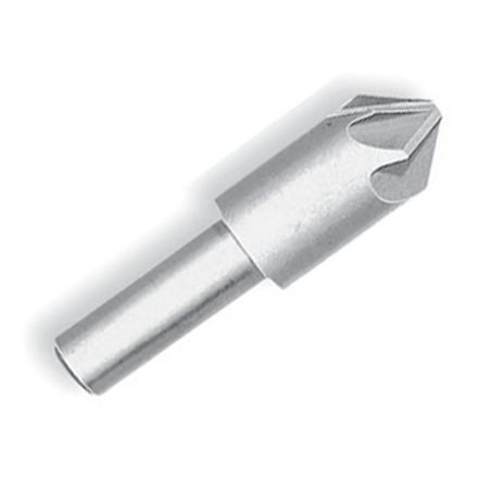 UPC: 0887861132053 | 3/8 -82 HSS 6 Flute Chatterless Countersink  DEWCHAT3/8-82