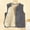 Gray A2, variant on Hrsba Children's Casual Sleeveless Coat for Winter Kids Silk Filled Thickened Warm Outerwear for 4 to 16 Years Old Boys and Girls