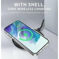 thumbnail image 6 of Case for Samsung Galaxy S23 Plus Clear Crystal PC Hard Acrylic Back Cover for Samsung Galaxy S23 Plus Transparent Case Military-Grade Protection Anti-Scratch Anti-Yellowing Case Clear, 6 of 7