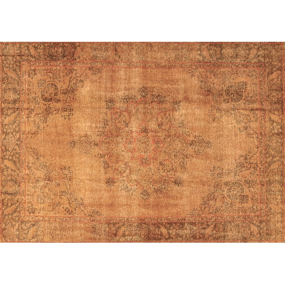 Ahgly Company Indoor Rectangle Persian Brown Traditional Area Rugs, 2' x 4'