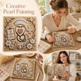 thumbnail image 5 of Pearl Art Diamond Painting Kit, 7.87 Inch Square Canvas with Plastic Pearl Beads, Diamond Art Kits For Adults, Nurse Teacher Themed DIY Craft, Wall Decor Gift for Clinic & Classroom-Nurse, 5 of 6
